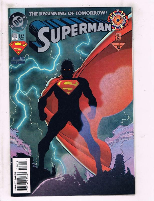 10 Superman DC Comic Books # 88 89 90 91 92 93 0 94 95 96 Flash Atom Batman J108