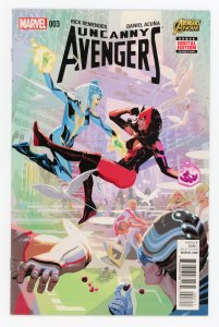 Uncanny Avengers #3 (2015 v2) Rick Remender Rogue Scarlet Witch NM