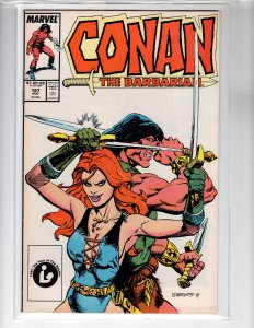 Conan the Barbarian #197 (1987) Red Sonja! [NSC•ECA7]