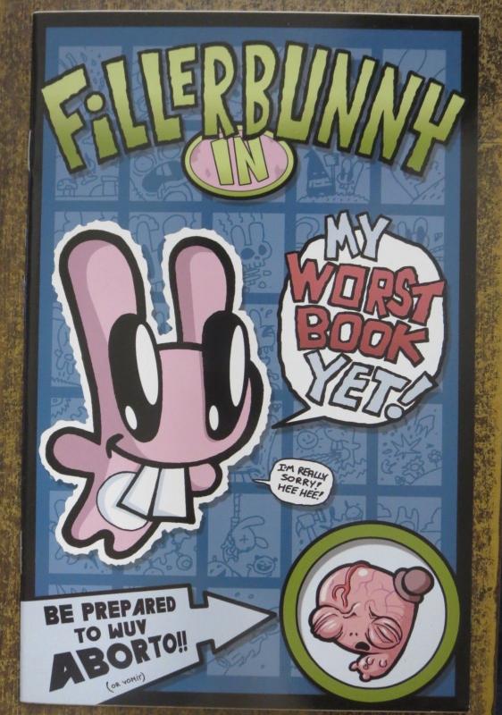 FILLERBUNNY IN MY WORST BOOK YET! JHONEN VASQUEZ NM FIRST PRINT