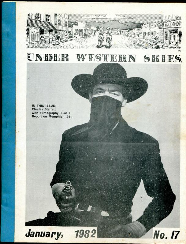 Under Western Skies #17 1/1982-Charles Starrett-Duranfo Kid-B-Westerns-VG