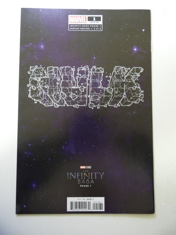 Hulk #1 Infinity Saga Phase 1 Variant Edition VF/NM Condition