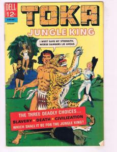 Lot Of 10 Toka Junge King Dell Comic Books # 1 2 3 4 5 6 7 8 9 10 Silver Age J57