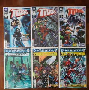 TITANS REBIRTH 1, 8, 11, 18, 19, 20, 24, TEEN TITANS  2, 8  DC