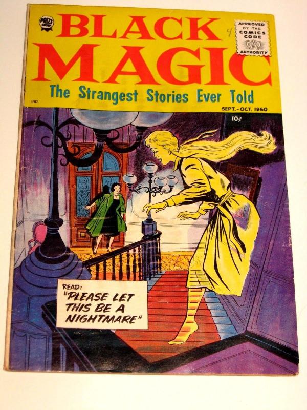 Black Magic # 4  (Prize Comics) G/VG  Condition