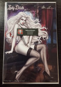 LADY DEATH MISCHIEF NIGHT #1 NAUGHTY SOLO EDITION CHATZOUDIS SIGNED LTD 160 NM+