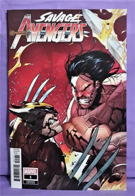 SAVAGE AVENGERS #1 Kim Jacinto Incentive Variant Conan Wolverine (Marvel 2019)