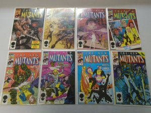 New Mutants lot 67 different #1-100 avg 8.0 VF (1983-91 1st Series)