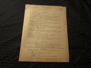 Vintage BOOK LOVERS ANSWER Magazine Fanzine Pulp Catalog VG-