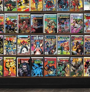 Huge Lot 150+ Comics with Iron Man, Will To Power, Prototype, Prime & More!