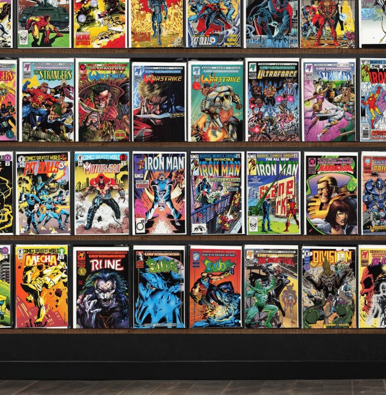 Huge Lot 150+ Comics with Iron Man, Will To Power, Prototype, Prime & More!