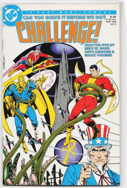 DC Challenge #5 (1986) Adam Strange