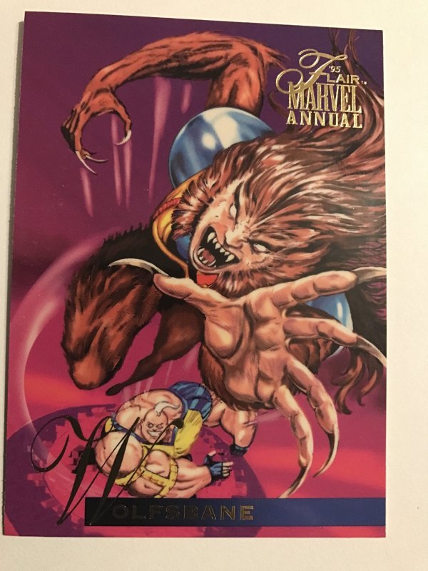 WOLFSBANE #24 card : Marvel Annual 1995 Flair; NM/M;  X-men, base