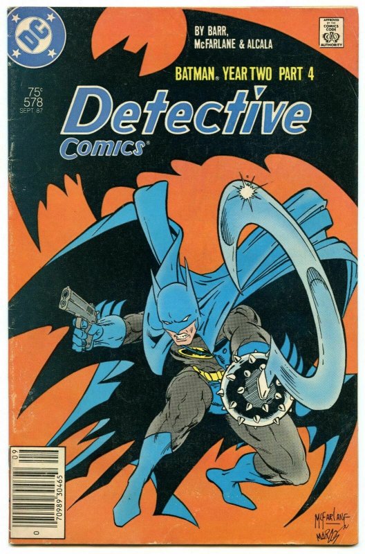 Detective Comics 578 Sep 1987 VG+ (4.5)