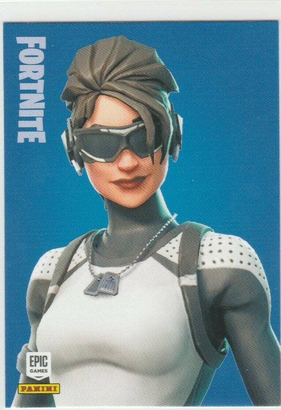 Fortnite Arctic Assassin 154 Rare Outfit Panini 2019 trading card series 1