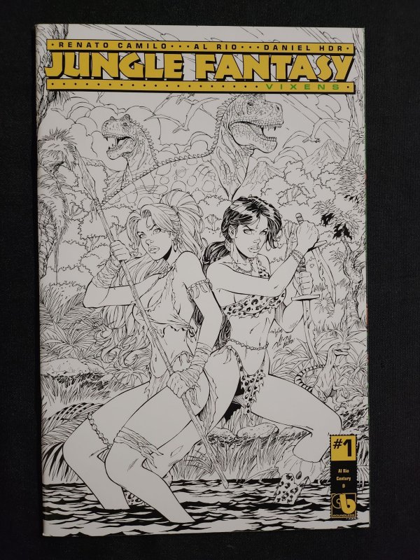 Jungle Fantasy: Vixens 2PC #1-2 - Al Rio Century D Reg + Nude Var (9.2ob) 2016