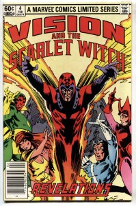 Vision and the Scarlet Witch #4--Newsstand--1982--comic book--VF/NM