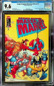 Sergio Aragones Massacres Marvel (1996) - CGC 9.6 - Cert#4371918013