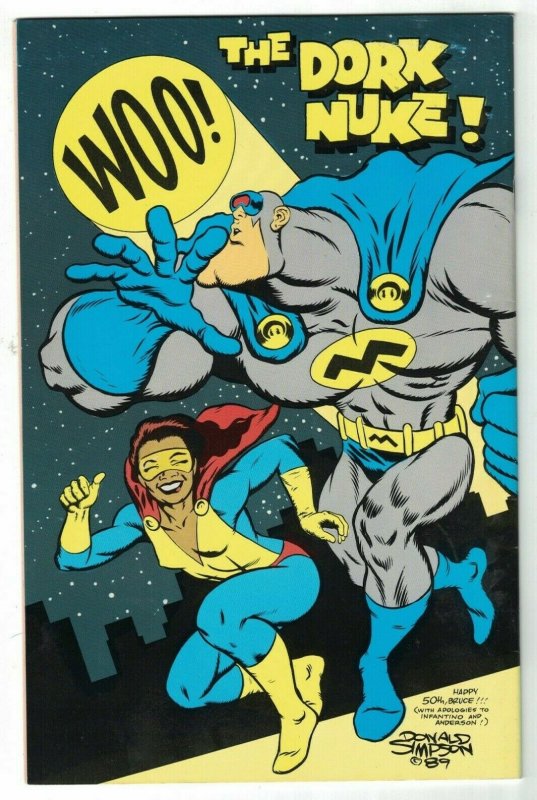 Yarn Man #1 VG; Kitchen Sink | don simpson's megaton man spin-off