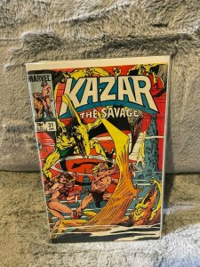 Lot Of 4 Marvel Comics Kazar Low - Midgrade 2,6, 31, 34