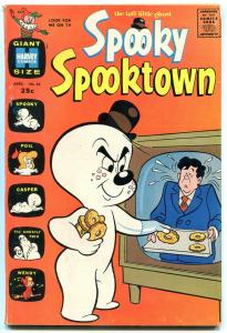 SPOOKY SPOOKTOWN #34 1970-HARVEY COMICS-CASPER TV EX