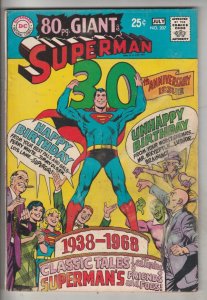 Superman #207 (Jul-68) FN+ Mid-High-Grade Superman