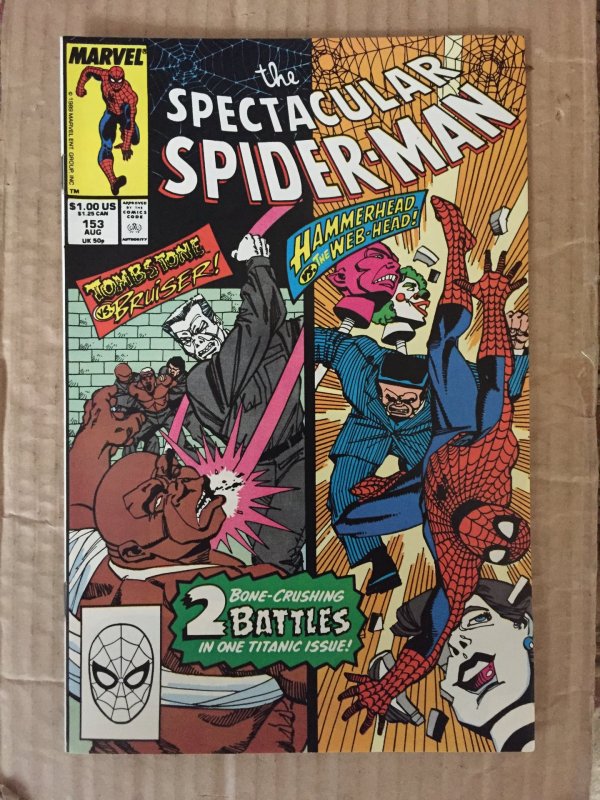 The Spectacular Spider-Man #153 (1989)i