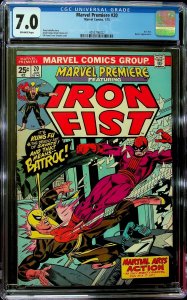 Marvel Premiere #20 (1975) - CGC 7.0 - Cert #4255706022