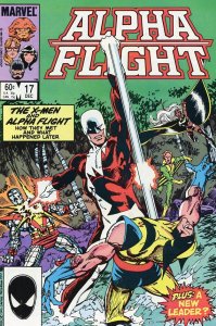 Alpha Flight #17 Wolverine Direct Edition (1984)