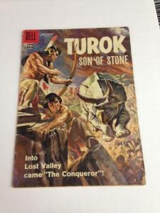 Turok Son of Stone 12  VG-/VG (Dell June, 1958)