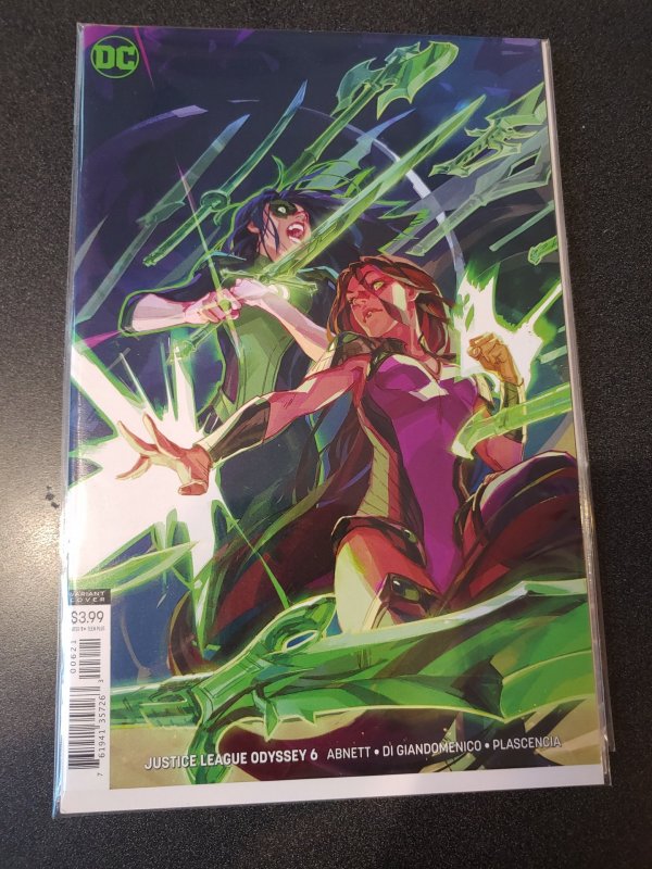 ​JUSTICE LEAGUE ODYSSEY #6 VIRGIN VARIANT DC COMICS 1ST PRINT NM