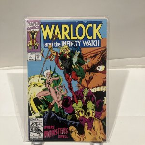Warlock And The Infinity Watch #7 Drax | Gamora | Thanos (Marvel, 1992) VF/NM