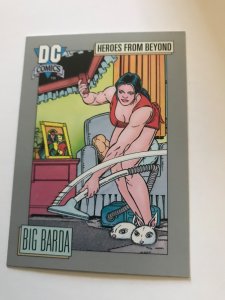 BIG BARDA #114 card : 1992 DC Universe Series 1, NM/M, Impel