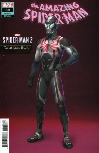AMAZING SPIDER-MAN #39 MARVEL 2023 TACTICAL SUIT VIDEO GAME VARIANT NM