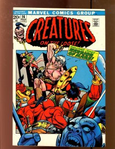 Creatures On The Loose #16 - Gil Kane Art! (9.0) 1972