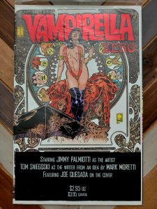 Vampirella Zero/#0 Quesada Red Foil Edition Sealed Polybag 7.0 (Harris, 1994)