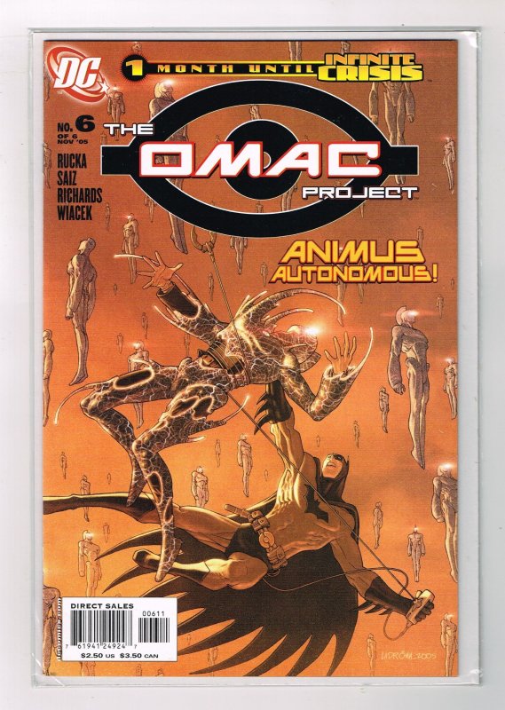 The OMAC Project #6 (2005)  DC Comics - BRAND NEW COMIC - NEVER READ