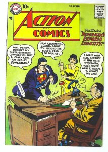 Action Comics (1938 series)  #237, Fine- (Actual scan)
