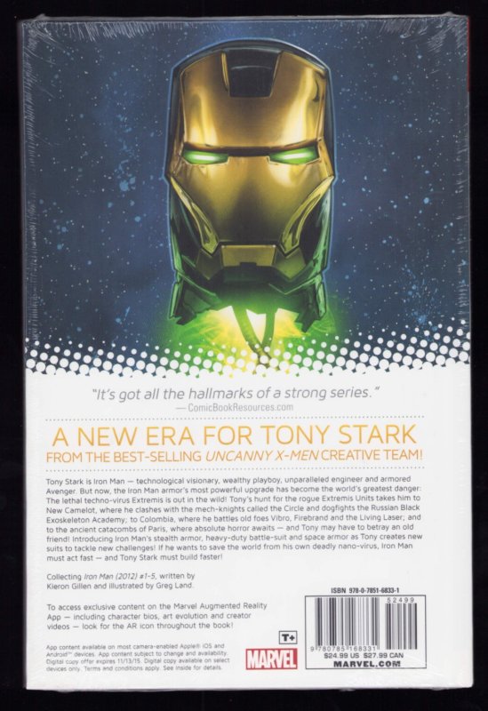Iron Man HC Books Vol. 1-3 - Collects 2012 Issues #1-17. 3pc LOT (9.2 ob) 2013