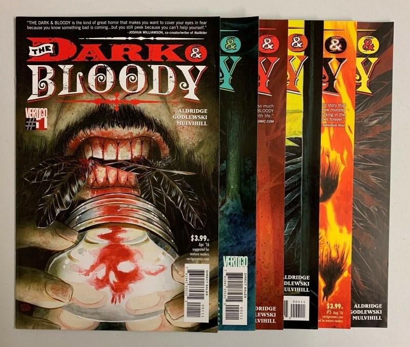 The Dark and Bloody #1-6 Set (Vertigo 2016) 1 2 3 4 5 6 Shawn Aldridge (8.0+) 