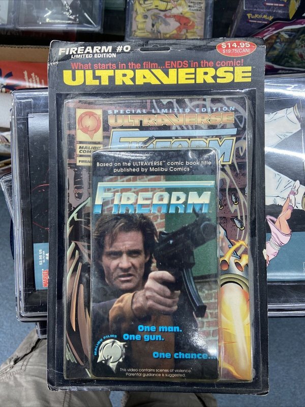 Firearm #0 (Image / Malibu / Ultraverse) & Movie VHS Tape Limited ...