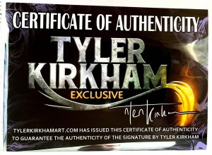 ?~MARVEL~?~UNCANNY X-MEN #19~?~TYLER KIRKHAM~VIRGIN COVER~?~SIGNED w/COA~?