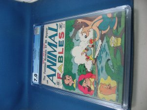 ANIMAL FABLES 1  CGC 7.0 FIRST EC 1946  SCARCE