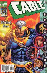 Cable #79A VF ; Marvel | Revolution Robert Weinberg