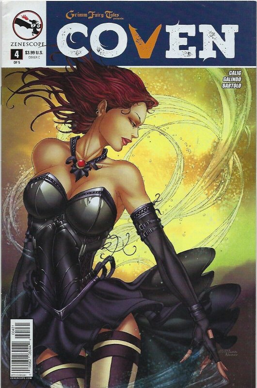 Grimm Fairy Tales Coven # 4 Jamie Tyndall Variant Cover !!!  VF 