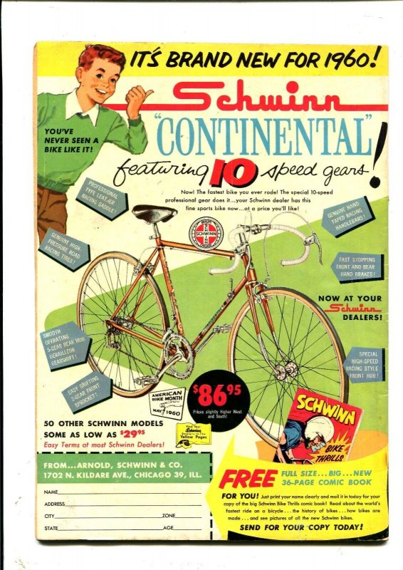 Walt Disney's Scamp #14 - Al Hubbard Cover (5.5/6.0) 1960