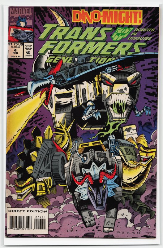 Transformers: Generation 2 #4 (1994) Transformers