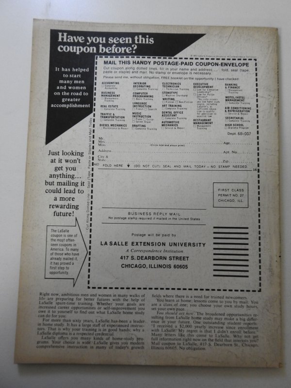 The Deadly Hands of Kung Fu #15 (1975) VG Condition