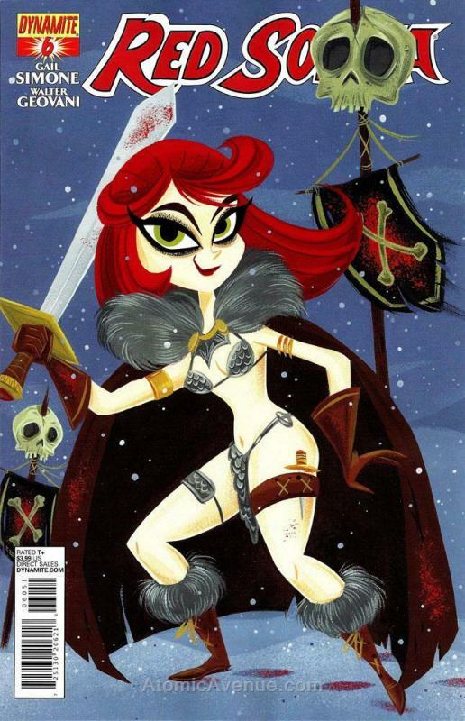 Red Sonja (Dynamite, Vol. 2) #6D VF/NM; Dynamite | save on shipping - details in