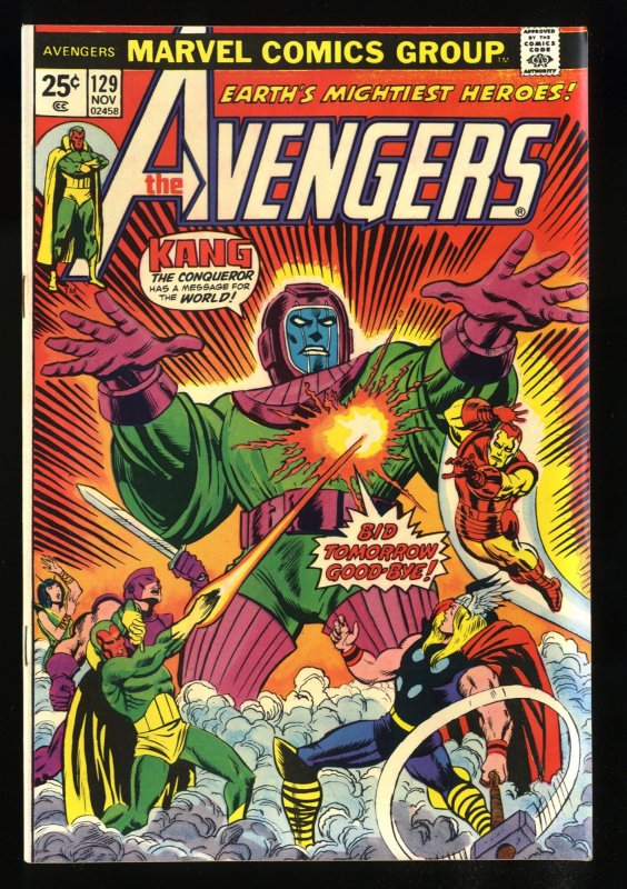 Avengers #129 VF- 7.5